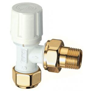 Угловой термостатический вентиль,к трубам метрическая резьба