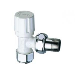 Угловой термостатический вентиль,к трубам метрическая резьба