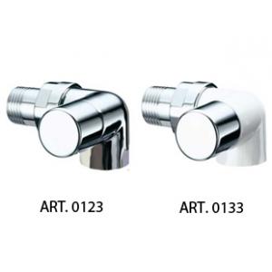 Запорный трехосевой правосторонний вентиль