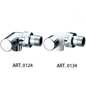 Запорный трехосевой левосторонний вентиль