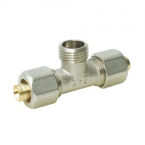 Тройник с наружной резьбой