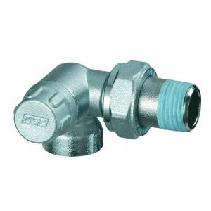 Вентиль запорный трёхосевой, левосторонний, ВР трубная