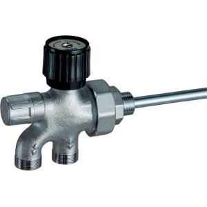 Узел нижнего подключения для однотрубных систем с регулирующим и запорным вентилями