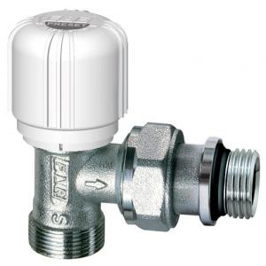 Угловой термостатический клапан с предварительной настройкой, НР FAR М24х19