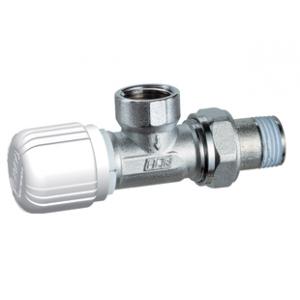 Вентиль терморегулирующий угловой, с горизонтальной буксой, ВР трубная