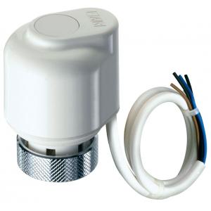 Четырехпроводная элетротермическая головка с вспомогательным микропереключателем