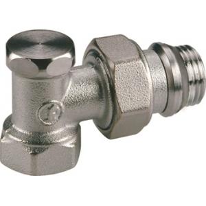 Клапан запорный угловой Gekon