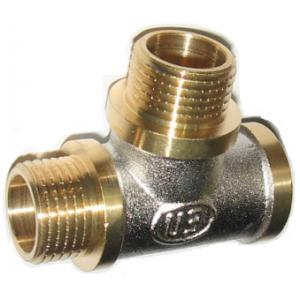 Тройник с двумя переходами на наружную резьбу.ВР-НР-НР