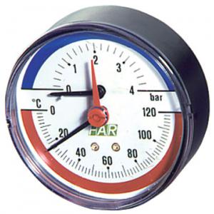 Термо-манометр, Ø80 мм