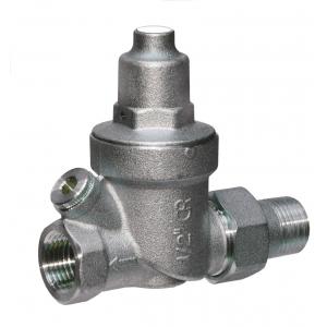 Редуктор давления без манометра, для систем холодного и горячего водоснабжения, НР-ВР, хромированный