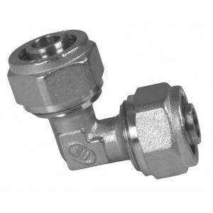 Тройник обжимной с переходом на наружную резьбу
