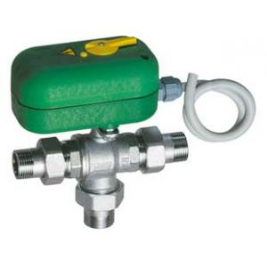 Кран шаровой НР-НР-НР зонный, 3-х ходовой