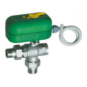 Кран шаровой НР-НР-ВР зонный, 3-х ходовой