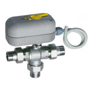 Кран шаровой НР-НР-НР зонный, 3-х ходовой