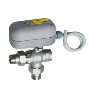 Кран шаровой НР-НР-ВР зонный, 3-х ходовой