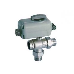 Кран шаровой НР-НР-ВР зонный, 3-х ходовой