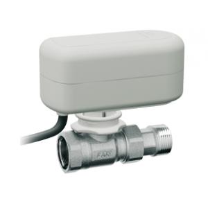 Хромированный двухходовой зонный шаровый кран