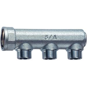 Концевой коллектор ВР,отводы НР, между отводами 36 мм