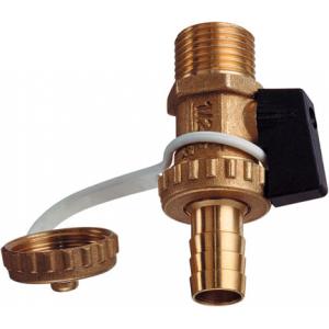 Сливной кран, латунный