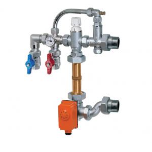 Регулирующий узел для подключения системы напольного отопления