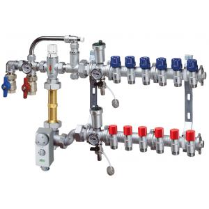 Узел регулирующий, сборный, с коллекторами для системы напольного отопления МР