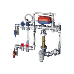 Узел регулирующий, сборный, с модуляцией для систем напольного отопления и высокотемпературным контуром МР