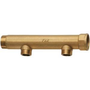 Коллектор проходной НР-ВР, с 2 отводами (НР)