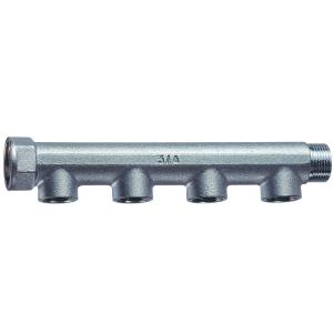 Коллектор НР-ВР, отводы ВР, между отводами 50 мм