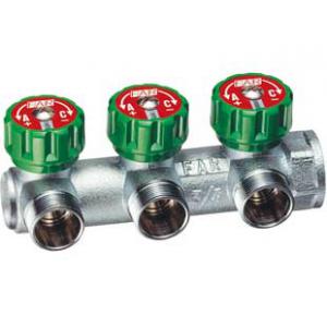 Коллектор регулирующий ВР, концевой с 3 отводами (МР)