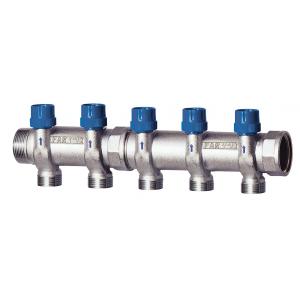 Коллектор модульный, обратный, с терморегулирующими вентилями МР (М33х1,5)