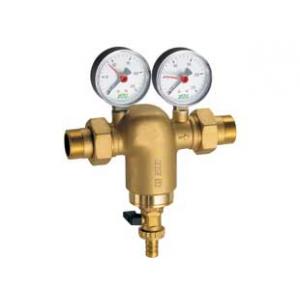 Фильтр с манометрами, латунный НР-НР