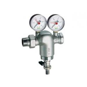 Фильтр с манометрами, хромированный НР-ВР