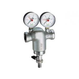 Фильтр с манометрами, хромированный ВР-ВР