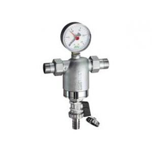 Фильтр с манометром, хромированный НР-ВР