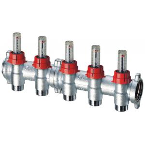 Коллектор модульный, подающий, с расходомерами МР