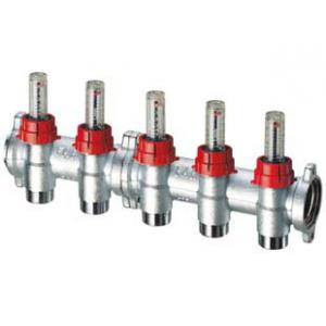 Сборный хромированный фланцевый подающий коллектор