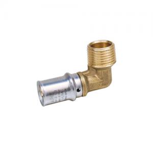 Пресс-угольник с переходом на на внешнюю резьбу