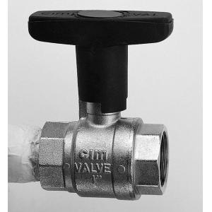 Полнопроходной шаровой кран с удлиненной нейлоновой ручкой