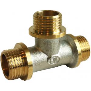 Тройник с тремя переходами на наружную резьбу | Внутренняя-наружная-наружная резьба