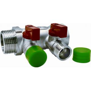 Коллектор с отсекающими шаровыми кранами (2, 3 выхода)