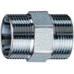 Двухконусный переходник для медных ,пластиковых и металлопластиковых труб, хромированный.