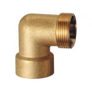 Угольник с внутренней резьбой для медных, пластиковых и металлопластиковых труб, латунный