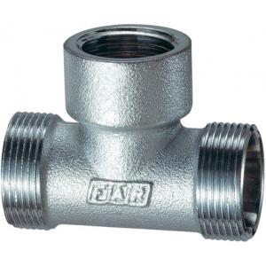 Тройник с 2 конусными соединениями, хромированный