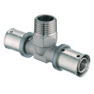 Пресс-тройник с наружной резьбой