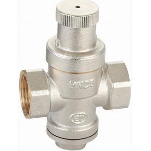 Редуктор давления поршневой, пружинный | Внутренняя-внутренняя резьба