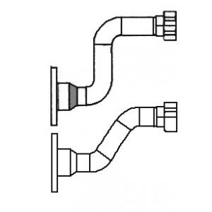 Трубы подачи/возврата в разделитель производительностью 8,5 м3/ч