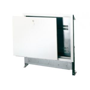 Коллекторный шкаф, изготовленный из окрашенной листовой стали со встроенными ножками 