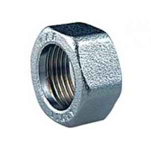 Хромированная накидная гайка для однотрубных и двухтрубных терморегулирующих вентилей  