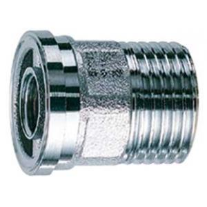 Хромированный концевик для однотрубных и двухтрубных терморегулирующих вентилей  