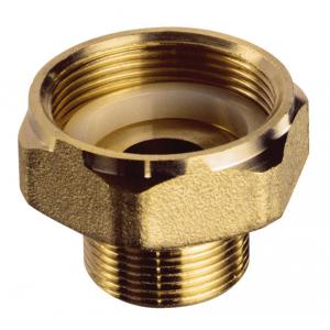 Переходник с резьбы М33х1,5 на резьбу FAR М24х19 латунный